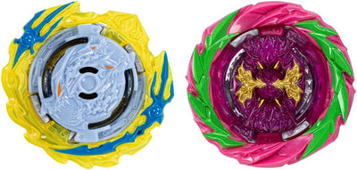 Beyblade Burst QuadStrike Fierce Bazilisk B8 und Hydra Kerbeus K8 Kreisel Doppelpack, Battle Kreisel