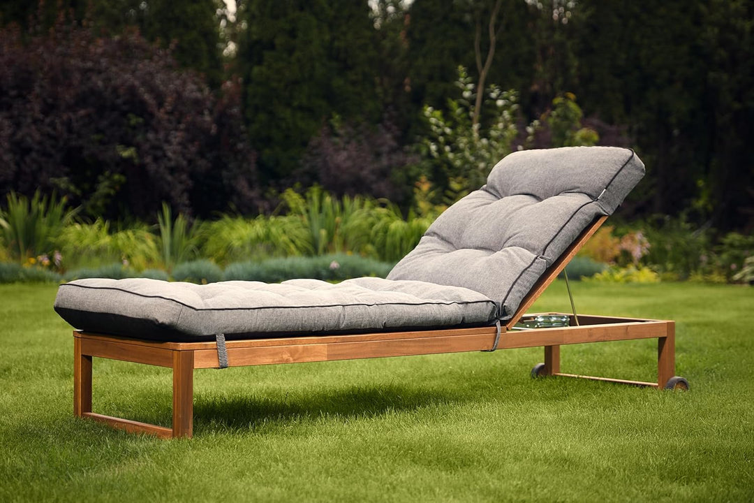 Liegenauflage, Auflage für Gartenliege 200 x 55 x 8 cm, Auflagen für Deckchair, Polsterauflage für S