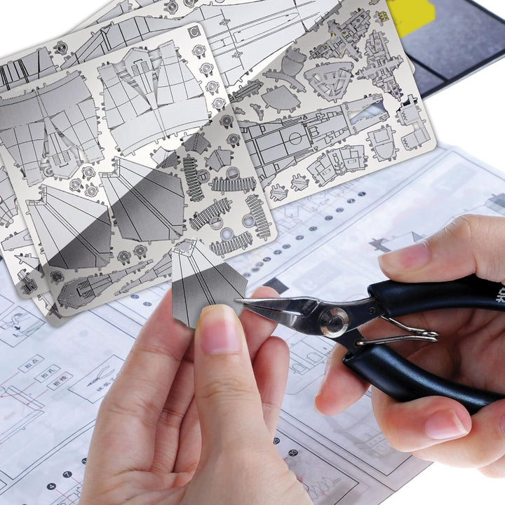 Piececool 3D Puzzle Metall B-1 Bomber Lanze, 3D Metall Puzzle Luftfahrzeuge, Modell Kämpfer für 340