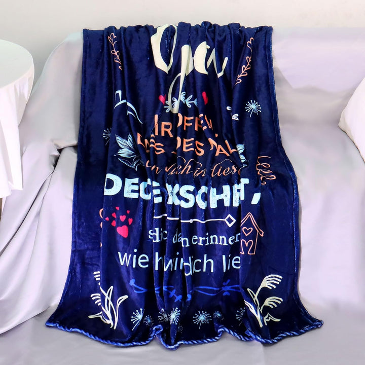Original Geschenke für Onkel Mann Kuscheldecke Geschenke für Onki Vatertag Weihnachten Neujahrsgesch