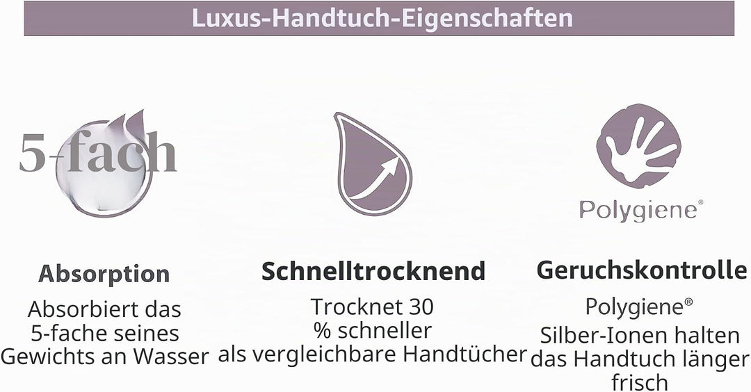 PackTowl - Luxe - Outdoor- & Sporthandtuch aus Mikrofaser, Grösse Packtowl:Hand (42 x 92 cm), Farbe
