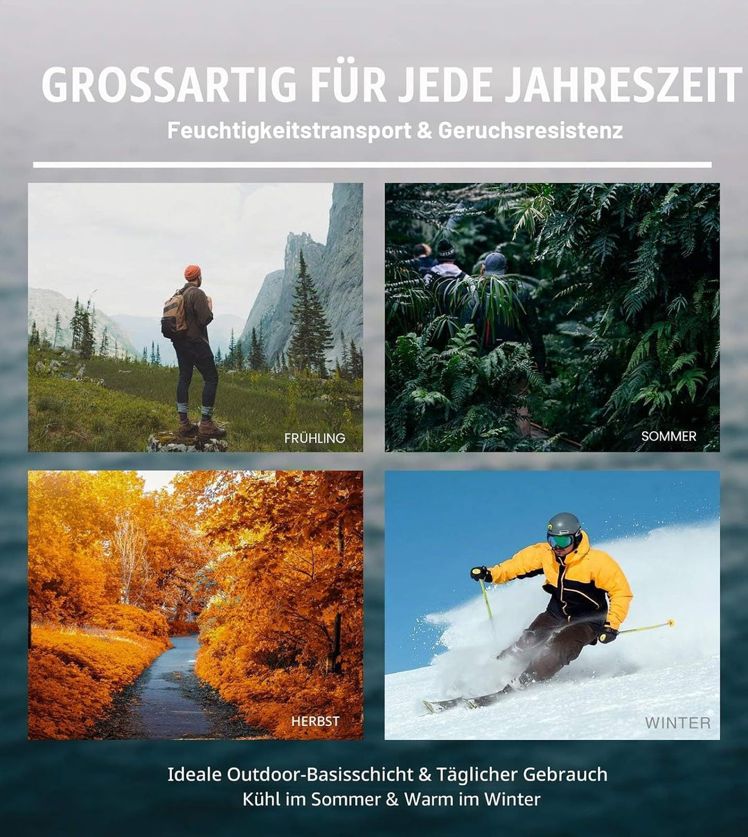 LAPASA Kinder 100% Merinowolle Thermounterhemd Unterhosen, Premium Merino Wolle Warme Thermounterwäs