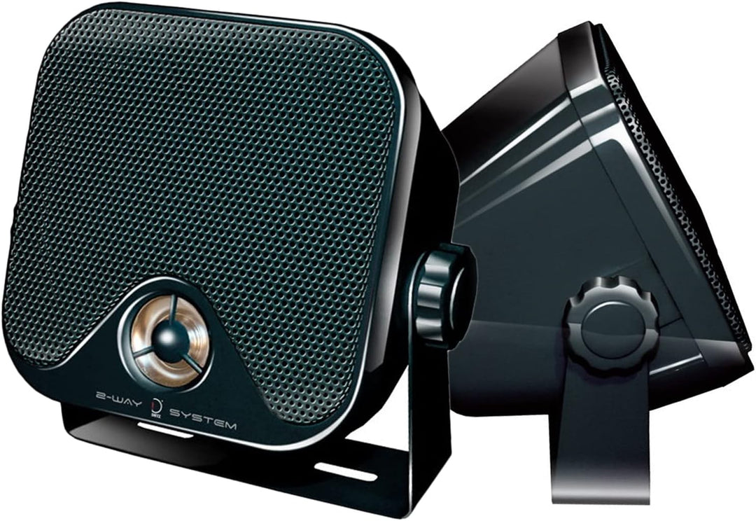 Dietz Aufbaulautsprecher 2-Wegesystem 90 Watt schwarz, 1 Paar