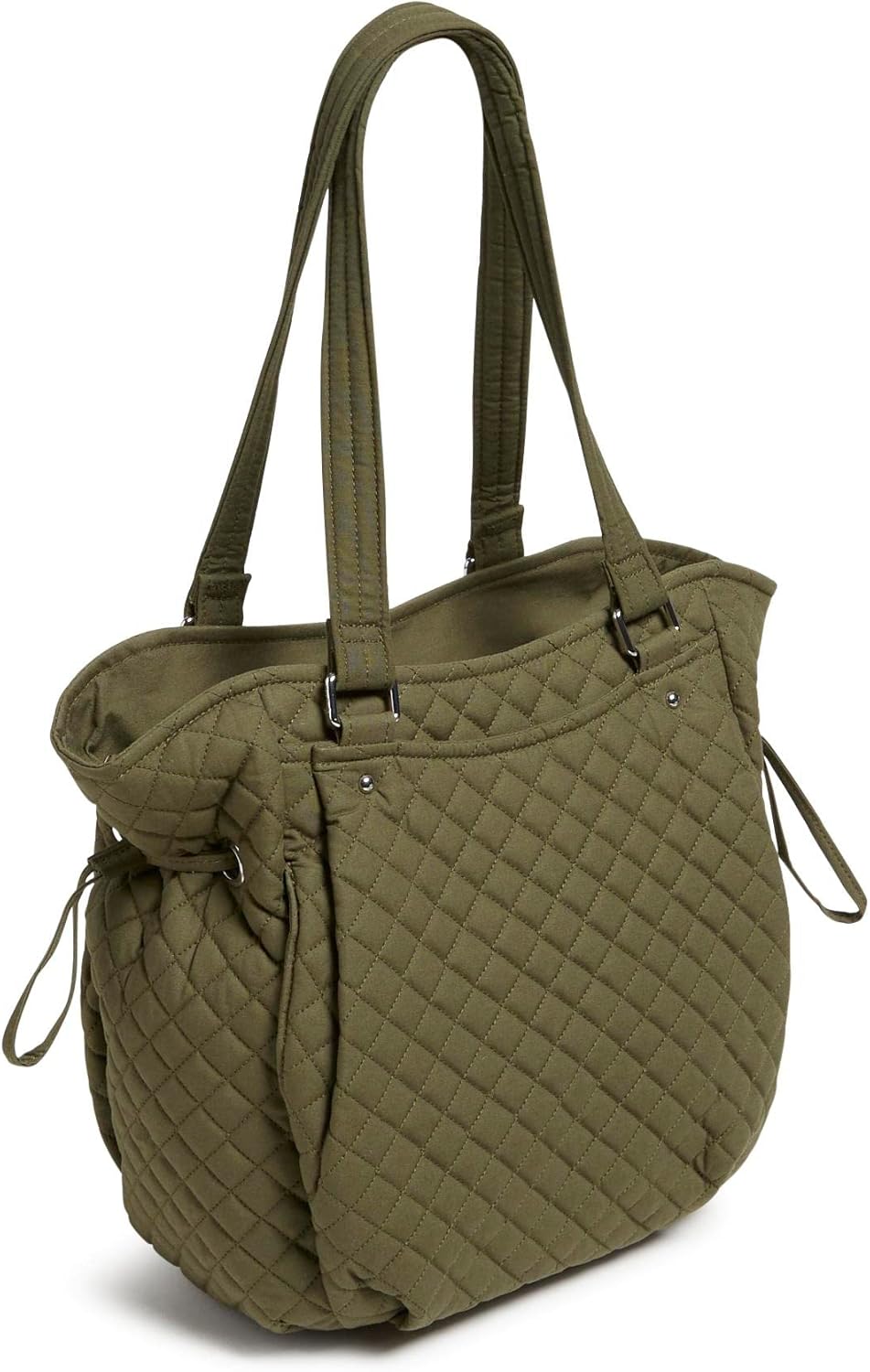 Vera Bradley Signature Damen Handtasche, Baumwolle, Glenna Climbing Ivy Green - Recycelte Baumwolle,