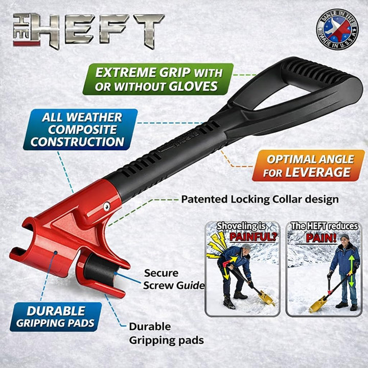 Gewicht der Sekundär Rückseite Saver Grip Griff für Schnee Schaufeln und Gartenwerkzeuge