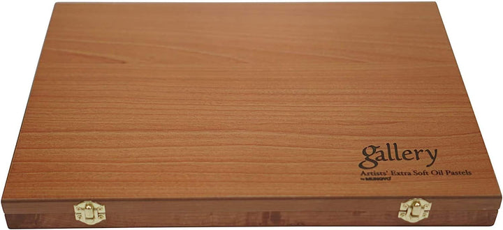Mungyo Gallery Soft Oil Pastels Wood Box Set of 72 - Assorted Colors by Mungyo