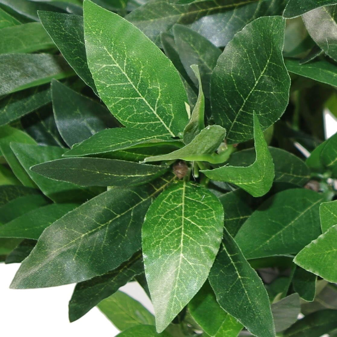 Leaf Künstliche Buchsbaumkugeln, Blattmotiv, 90 cm, 1 Paar, 90 cm