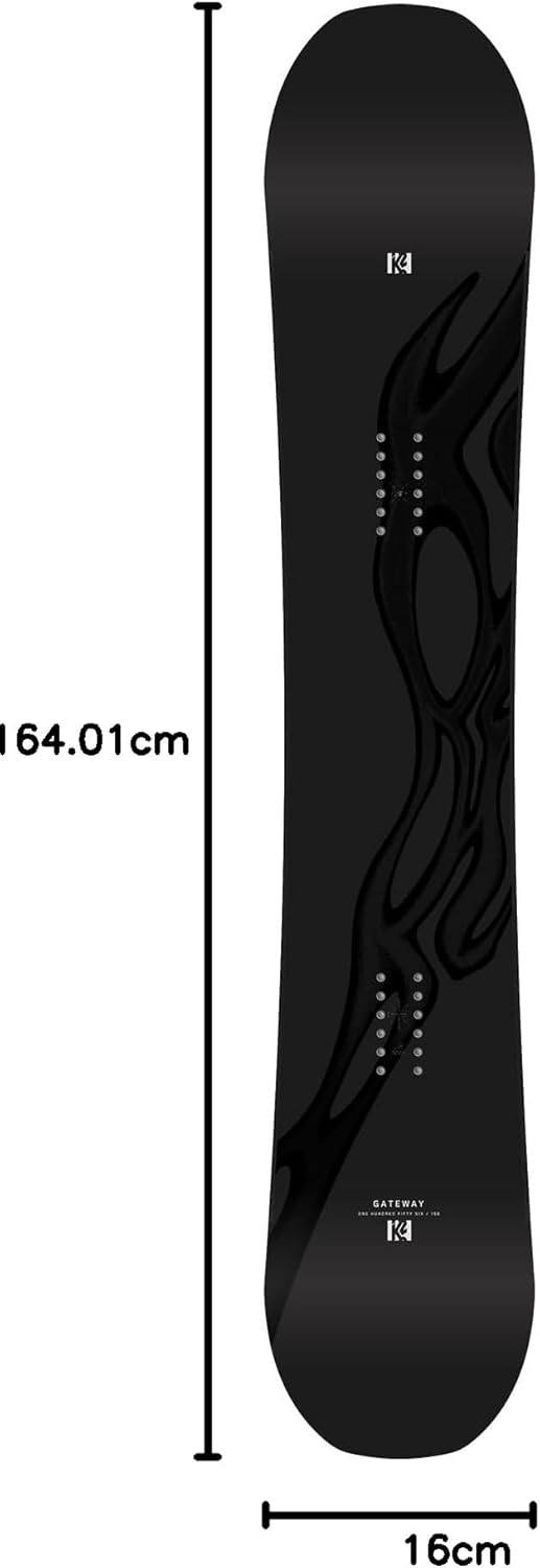 K2 Snowboarding Herren Snowboard Gateway, 11H0007