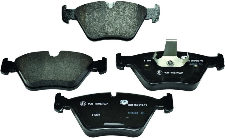 HELLA PAGID 8DB 355 010-711 Bremsbelagsatz - T1387 - Dicke/Stärke: 20.3mm - Bremssystem: Teves - für