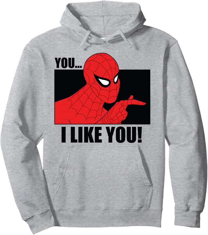 Marvel Spider-Man You I Like You Pullover Hoodie