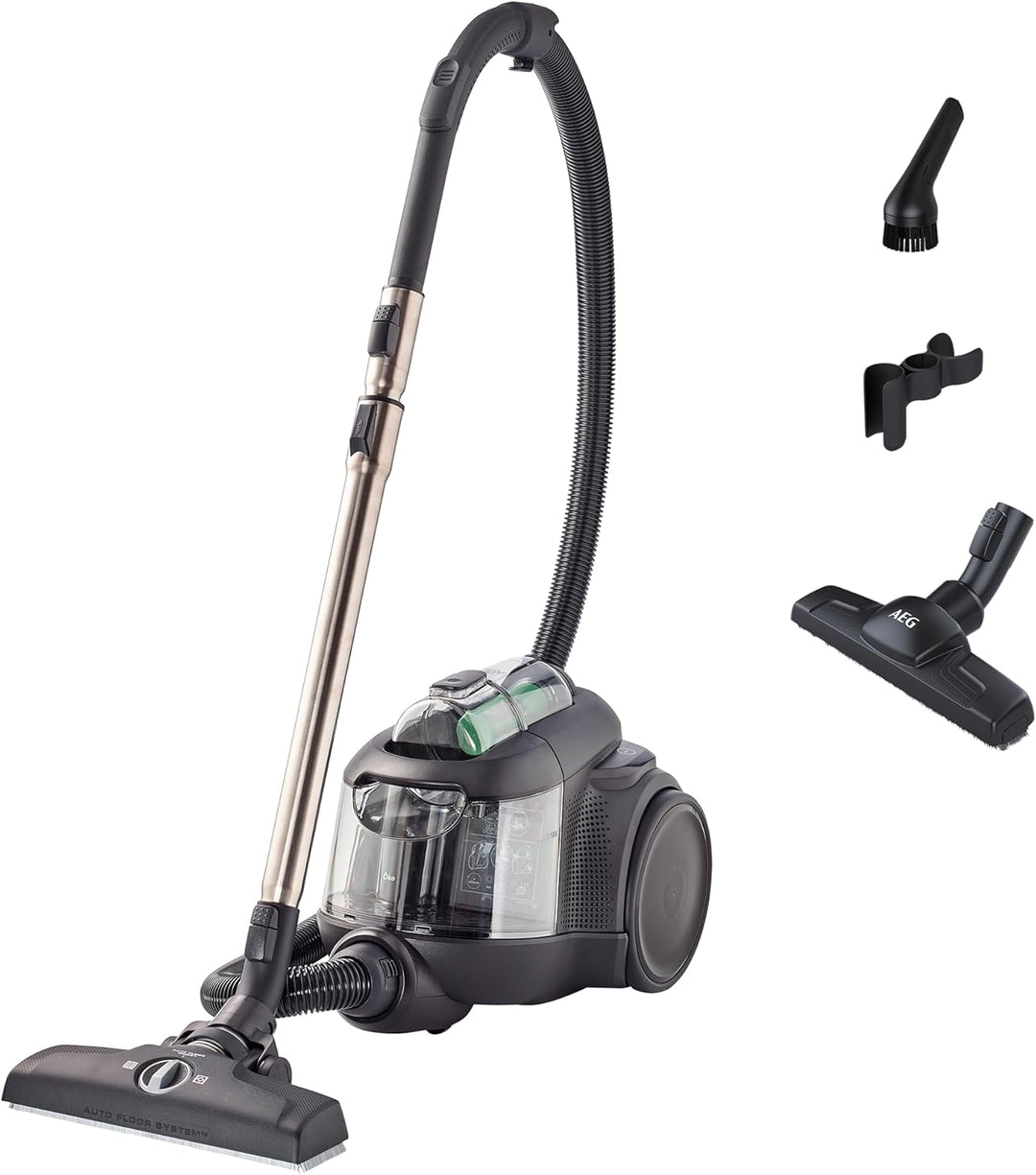 AEG CLEAN 6000 ÖKO AL61C2ÖKO Staubsauger beutellos / ETM Testsieger (SEHR GUT) / 60 % Recyclingmater