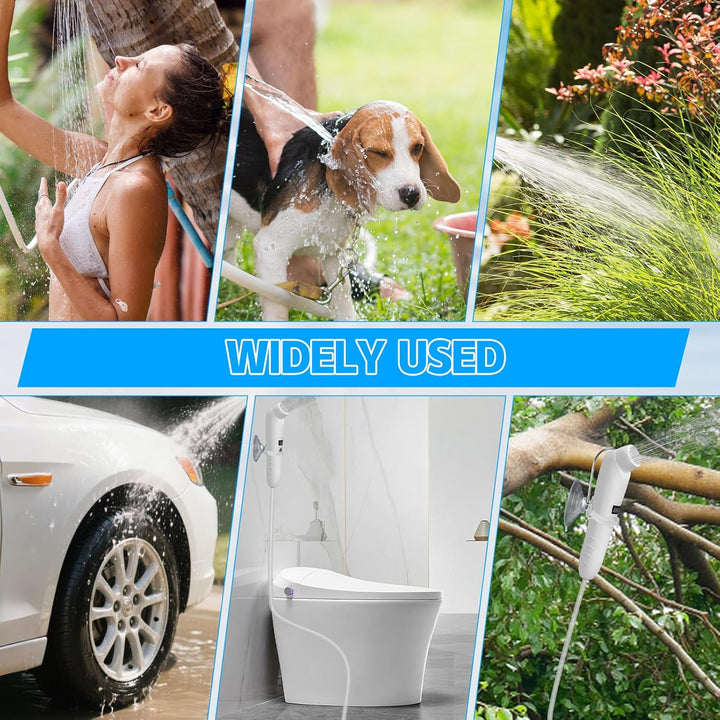 Bidet Po Dusche, Portable Travel Bidet Elektrisches, Peri Bottle mit 2.5 L Wassertank füR Intimdusch