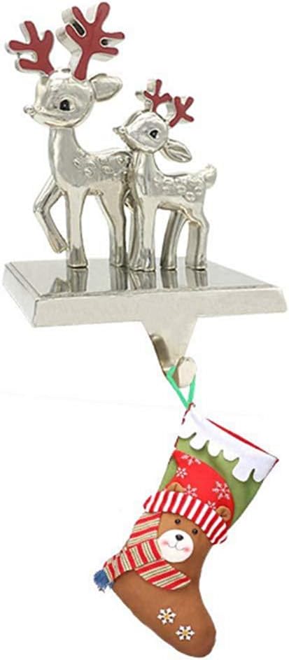 Molinter Kamin Haken Nikolausstrumpf Weihnachtsstrumpf Halterung Nikolausstiefel Halter Haken (Renti
