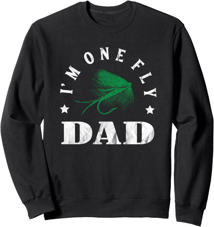 Funny Fly Fishing Dad Sweatshirt