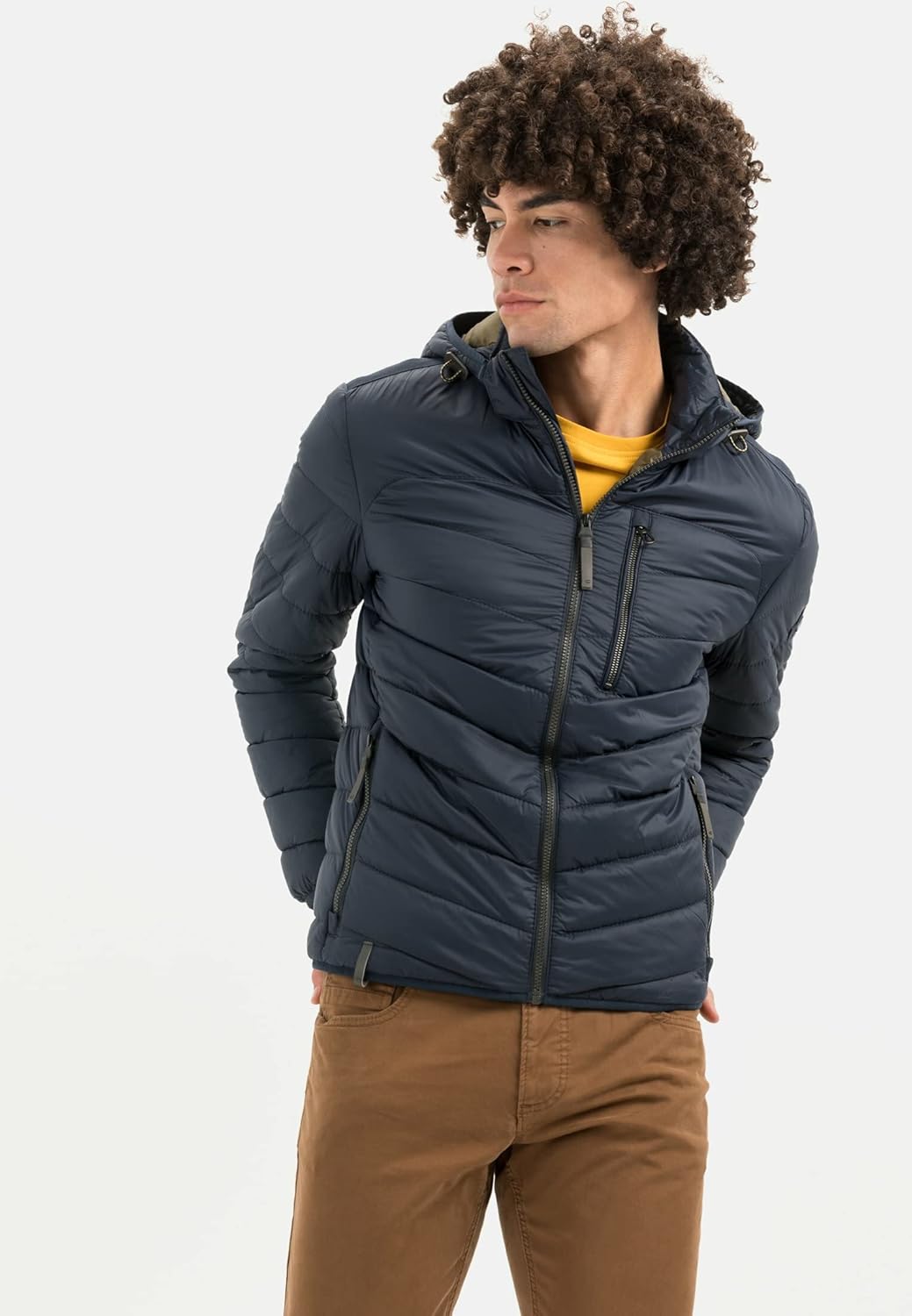 camel active Herren Stepp-Blouson ultra light 26 Navy, 26 Navy