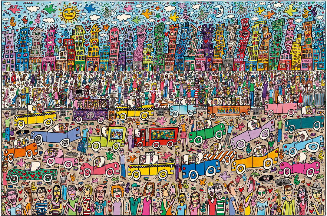 Ravensburger 17427 - James Rizzi, 5000 Teile Puzzle