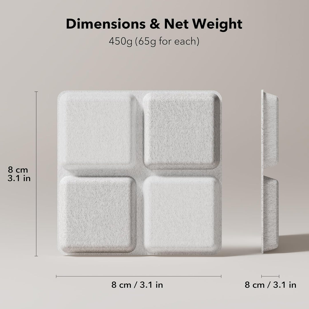 PETLIBRO Trockenmittelbeutel für Tiernahrung, 6 Packungen, Trockenmittelpakete, halten Katzenfutter