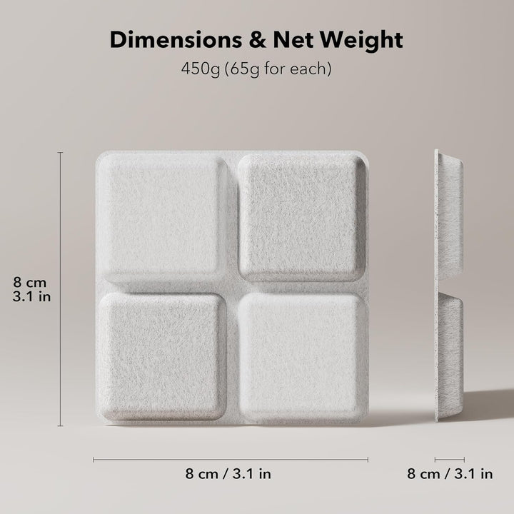 PETLIBRO Trockenmittelbeutel für Tiernahrung, 6 Packungen, Trockenmittelpakete, halten Katzenfutter