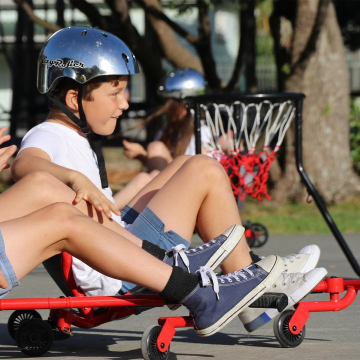 EzyRoller Basketballkorb Outdoor Kinder Basketball Korb Aufsteller Zubehör Dreibein Spielzeug für Ki