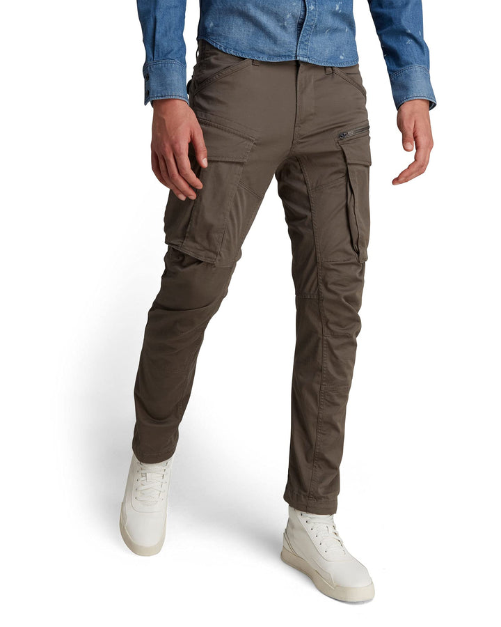 G-STAR RAW Herren Rovic Zip 3D Straight Tapered Hose 40W / 32L Grün (Dk Bronze Green 5126-6059), 40W