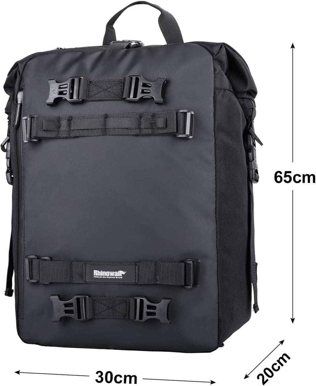 Rhinowalk Multifunktional Motorradtasche Motorradgepäck 10/20/30L Motorrad Pannier Satteltaschen Gep