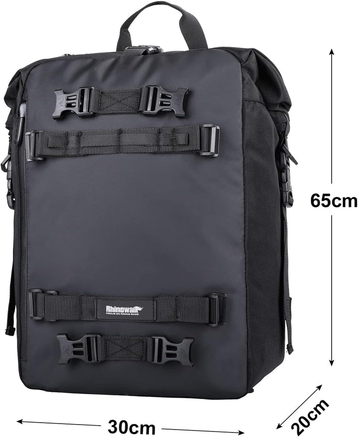 Rhinowalk Multifunktional Motorradtasche Motorradgepäck 10/20/30L Motorrad Pannier Satteltaschen Gep