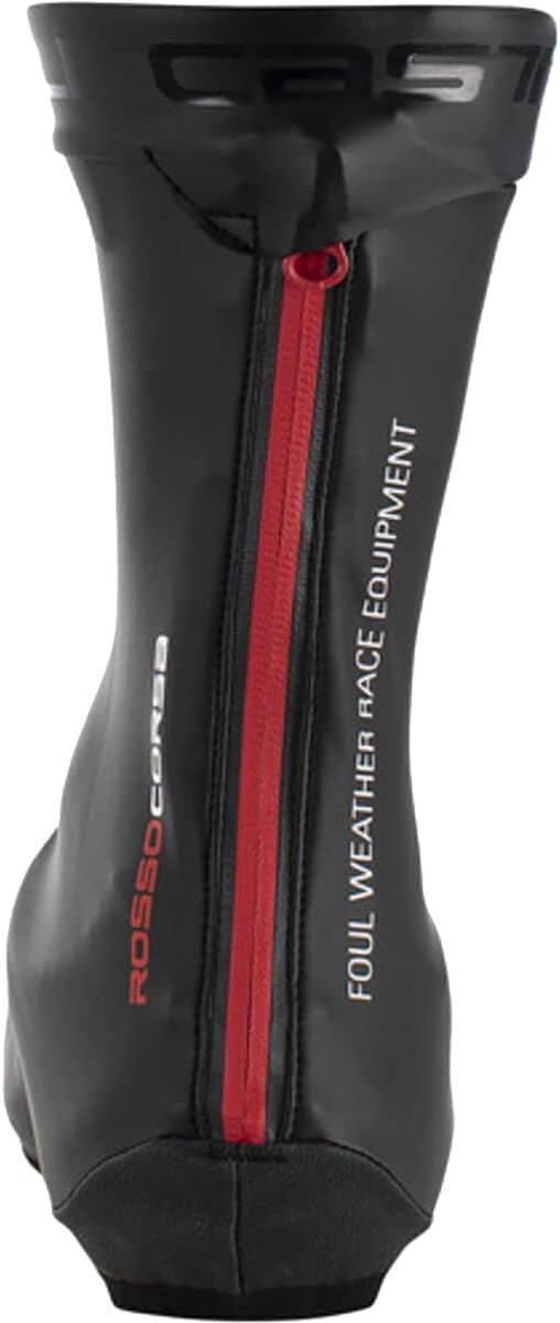 castelli Men's Pioggia 3 Shoecover Shoe Covers M Schwarz