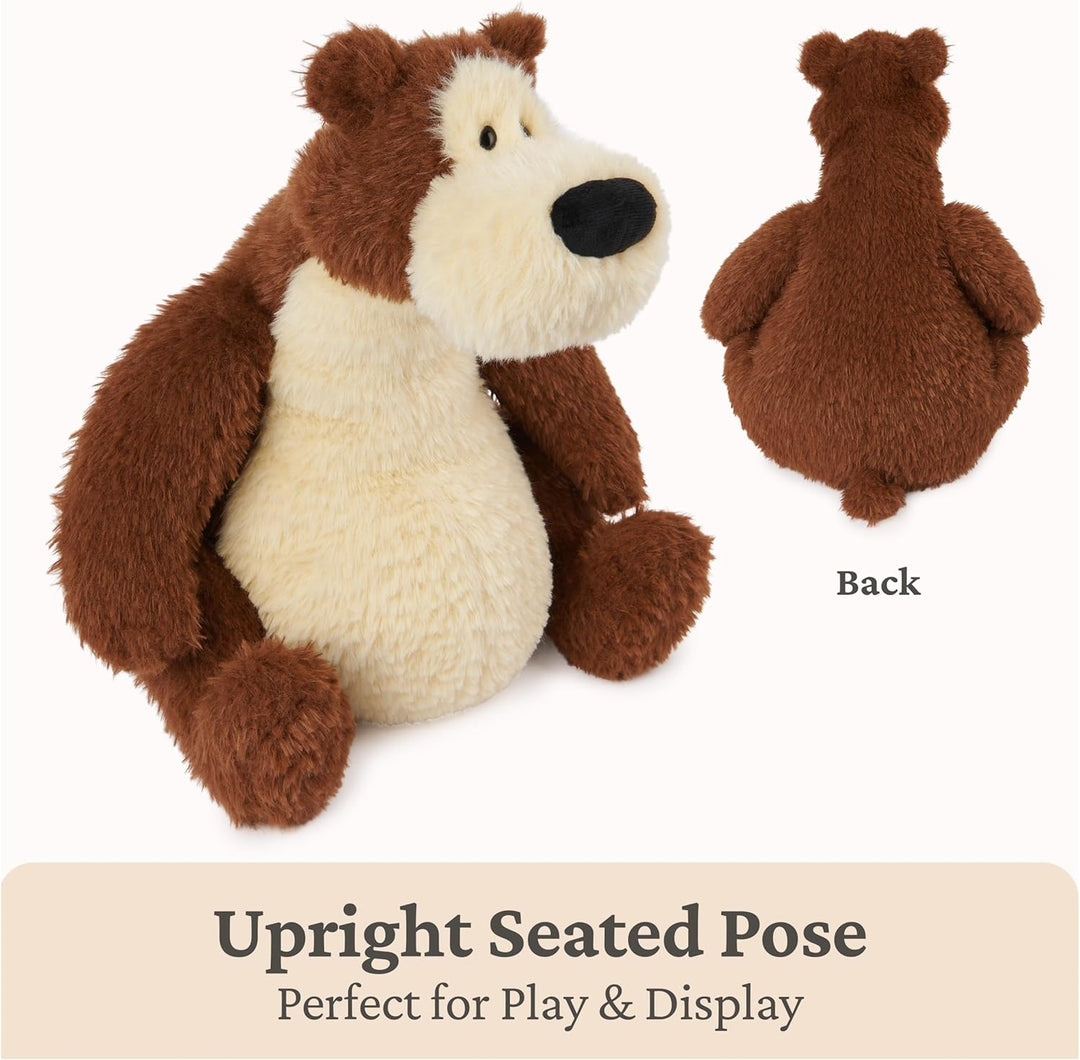 GUND Goober Classic Teddybär, preisgekröntes Stofftier ab 1 Jahren, Braun, 27,9 cm, Mehrfarbig