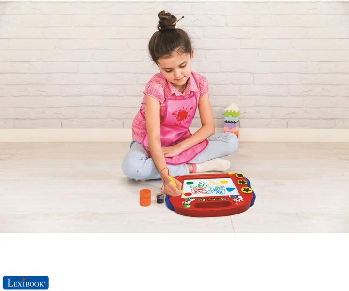Lexibook - CRNI550 Magische magnetische Nintendo Super Mario Zeichentafel, Magnettafel für Kinder, k