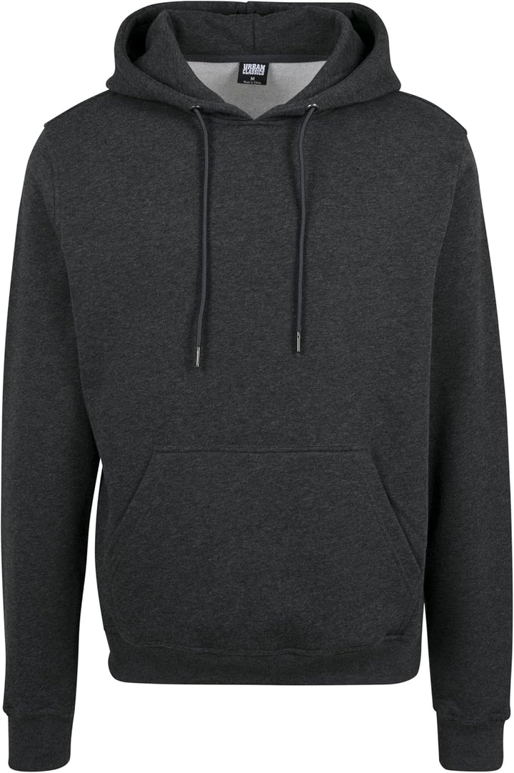 Urban Classics Herren Basic Terry Hoody S Charcoal, S Charcoal