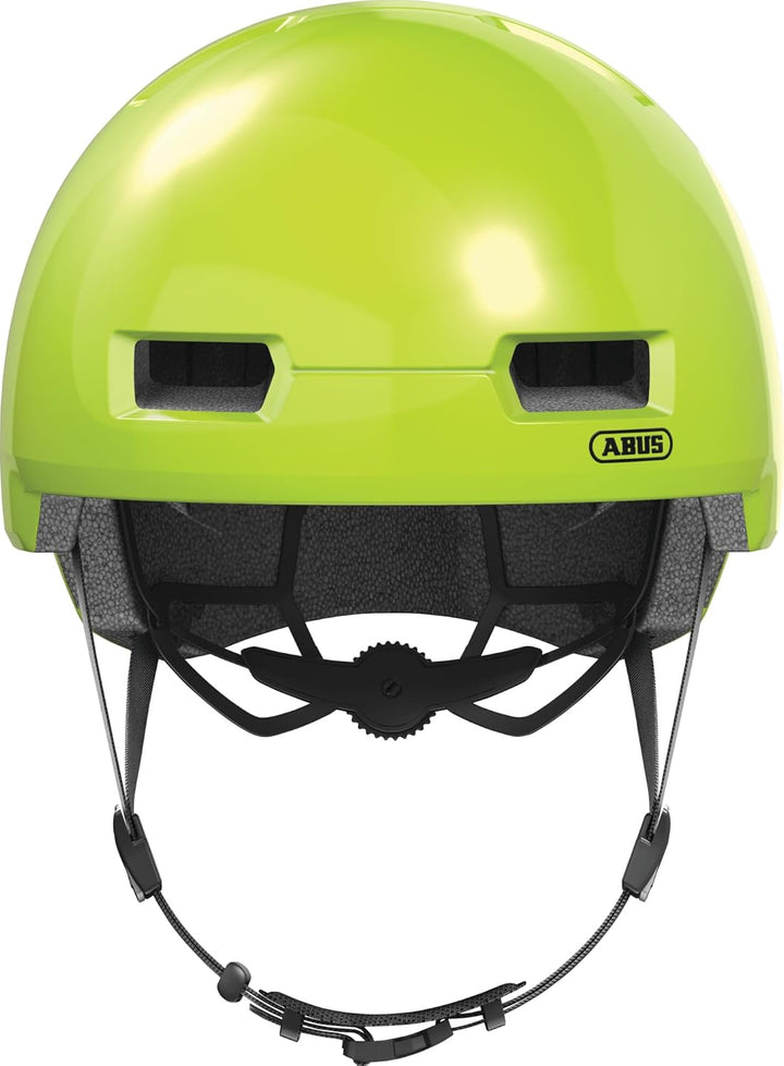 ABUS Stadthelm Skurb - Robuster Fahrradhelm für den Alltag, beim Skaten, BMX-Fahren oder Longboarden