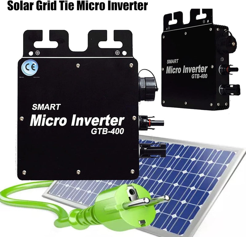 Micro Inverter Solar Grid Tie Inverter 400W 20A WIFI Control Micro Wechselrichter Solar Inverter Con