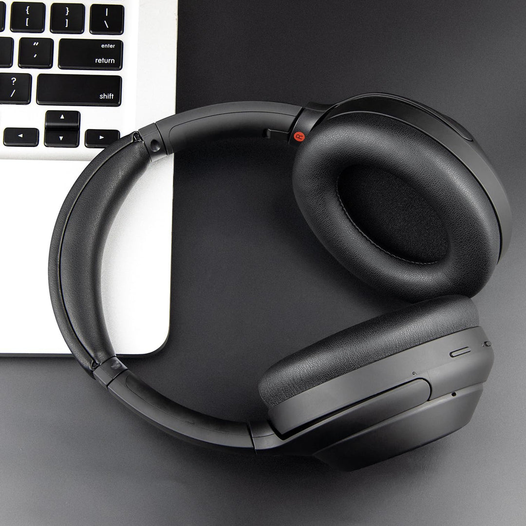 SOULWIT Ohrpolster Polster + Kopfband Stirnband Headband, Ersatz kit für Sony WH-1000XM4 (WH1000XM4)