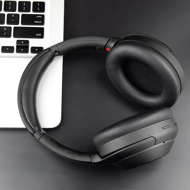 SOULWIT Ohrpolster Polster + Kopfband Stirnband Headband, Ersatz kit für Sony WH-1000XM4 (WH1000XM4)