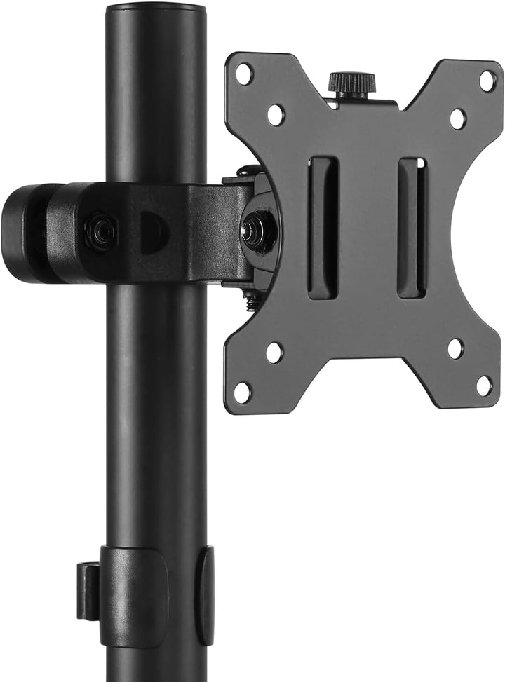 Maclean MC-983 Pfostenhalterung für Bildschirme, 17-32' Monitorhalterung bis 8kg, Pfosten-/Rohrdurch