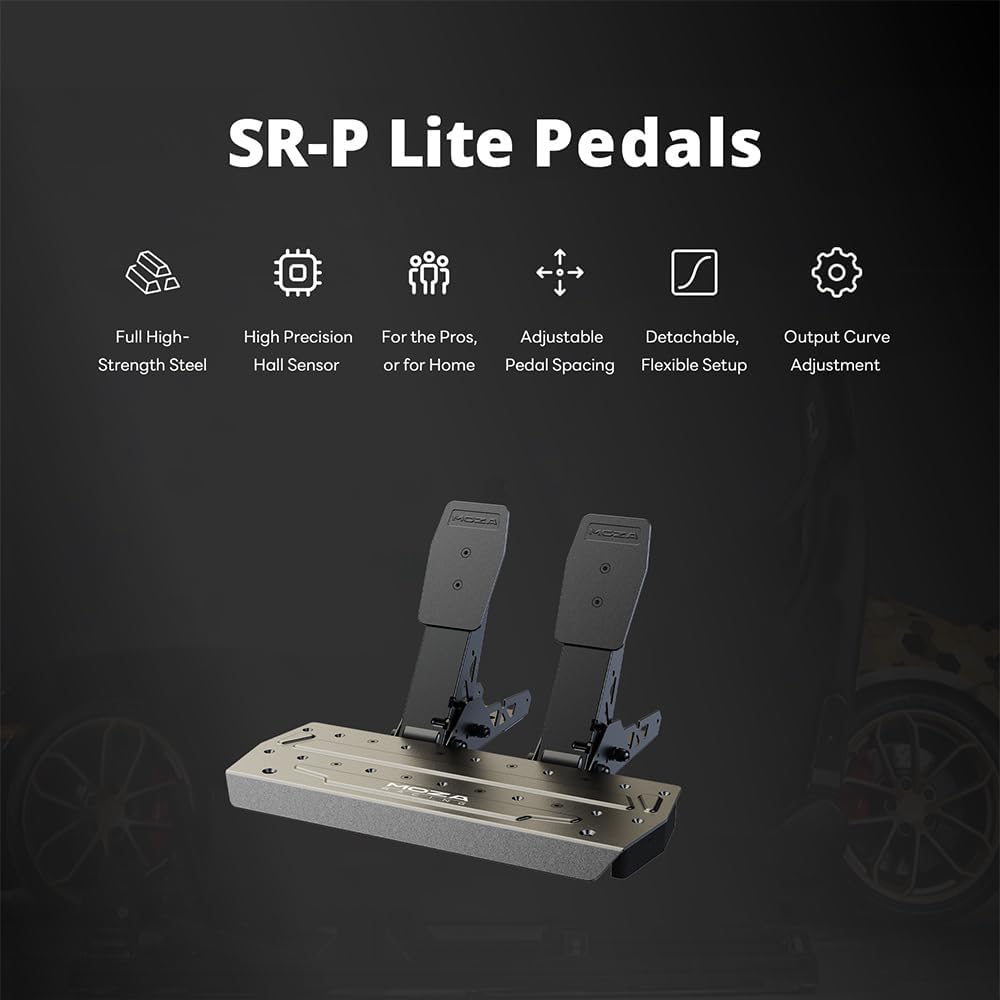 MOZA R3 Bundle Lenkrad Simulator PC mit Direktantrieb Basis 3,9 Nm, Lenkrad Xbox Series X | S und Xb
