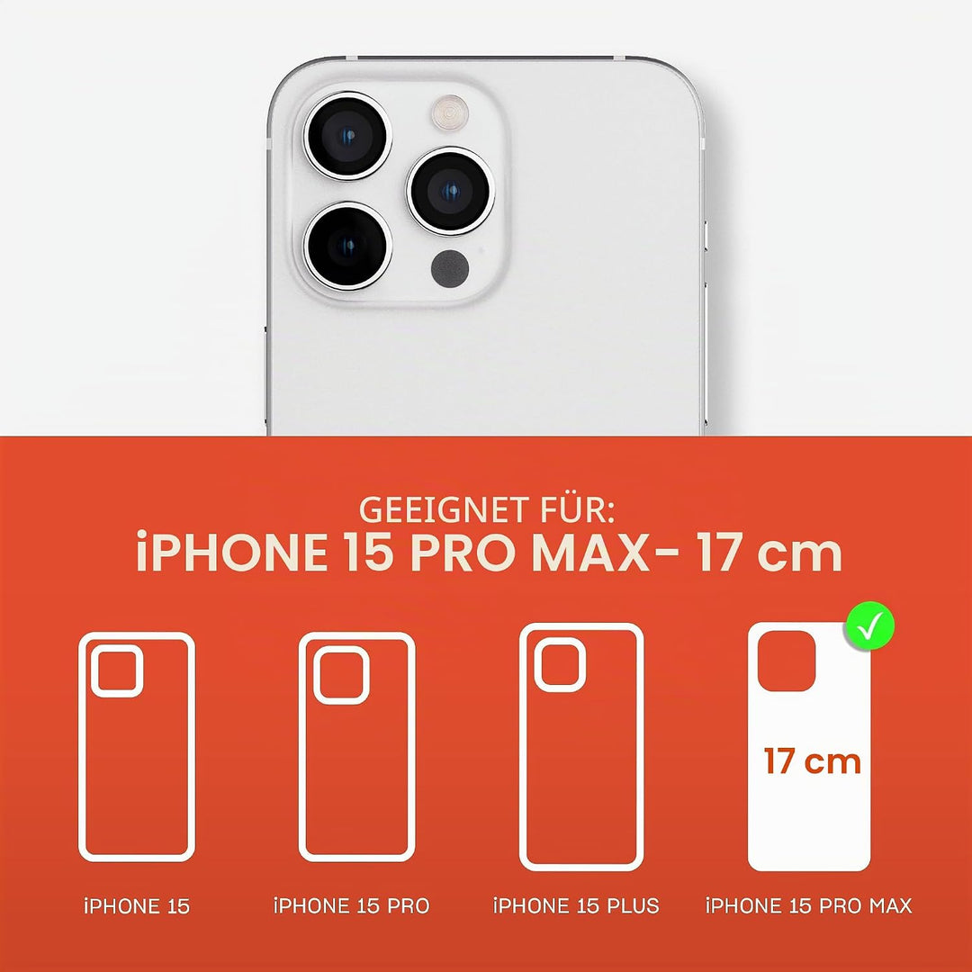 Tech21 Evo Max Hülle für iPhone 15 Pro Max - Kompatibel mit MagSafe - Aufprallschutz Hülle - Schlüss