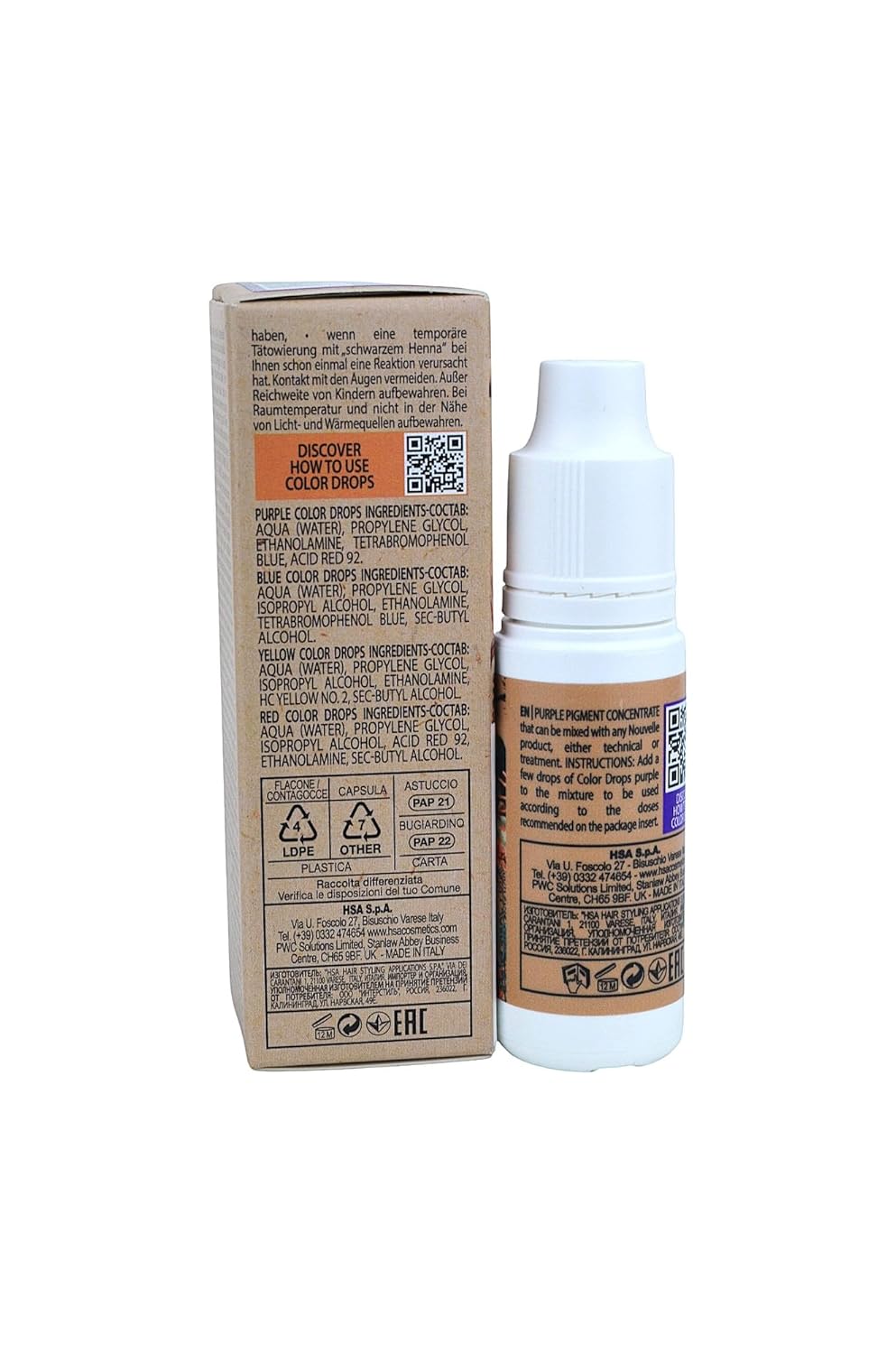 Nouvelle Lively Color Drops Purple (violett) 20ml