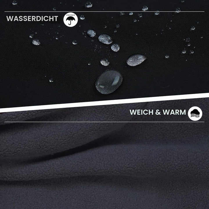 Hjyokuso Hundemantel Dackel, Winddichter Wasserdichter Wintermantel Für Dackel Hunde, Hundejacke Für