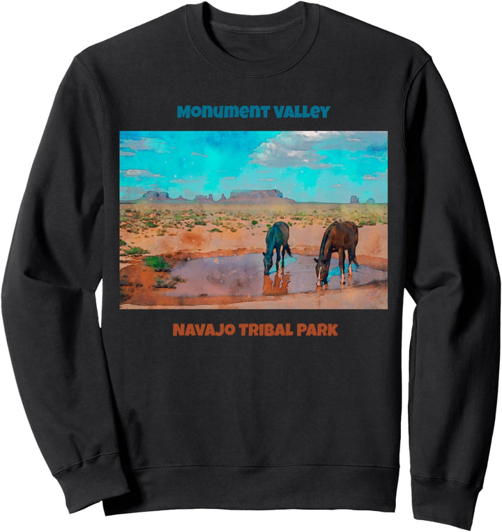 Monument Valley Arizona USA - Navajo Stammespark Sweatshirt