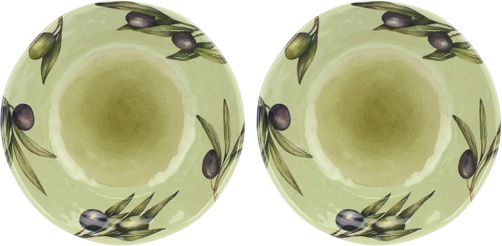 Thun Rose & Tulipani Set 2 Suppenteller Olyvia DIMENSIONI - 21 cm Mehrfarbig, DIMENSIONI - 21 cm Meh