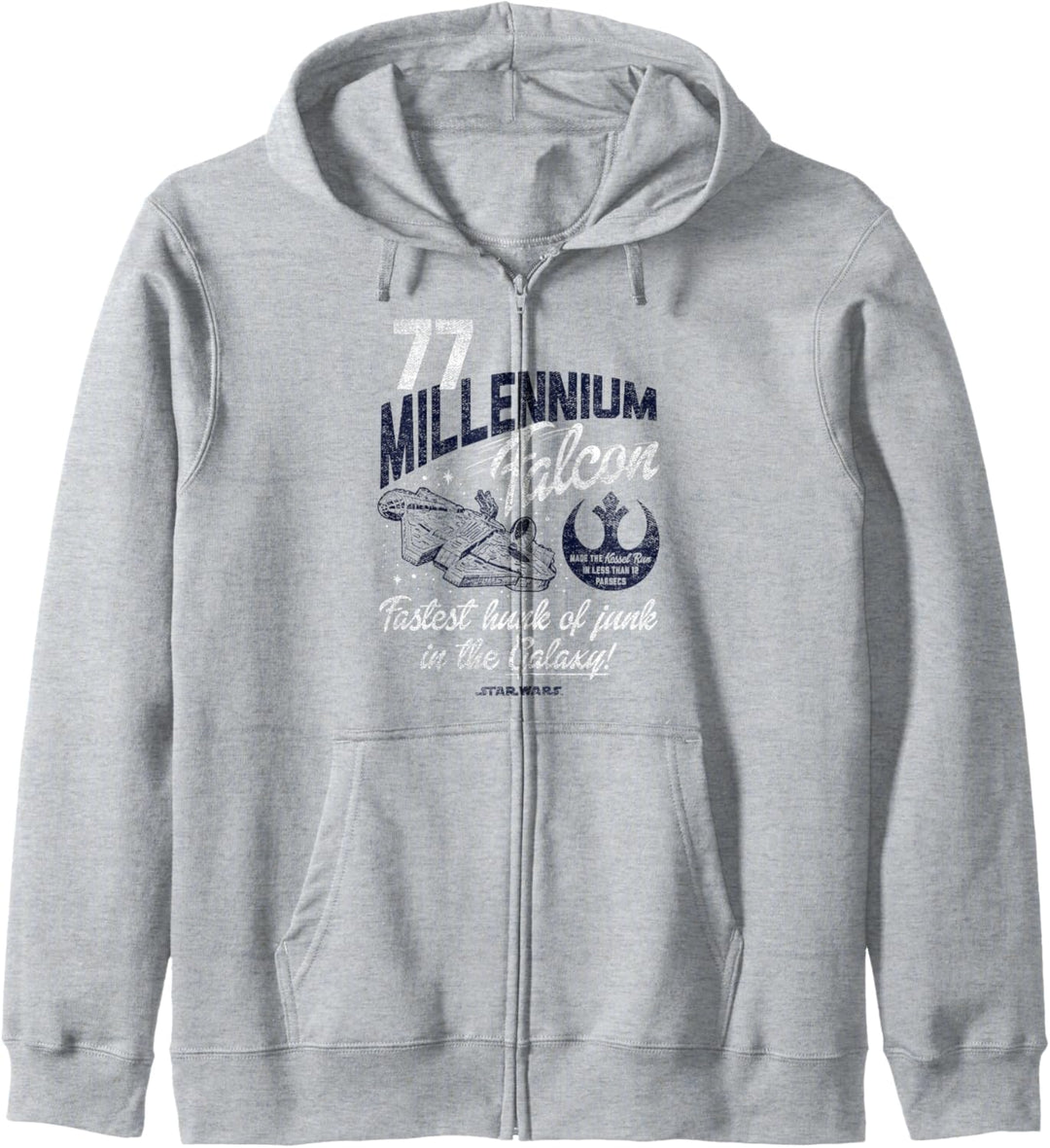 Star Wars Millennium Falcon Fly Vintage Kapuzenjacke