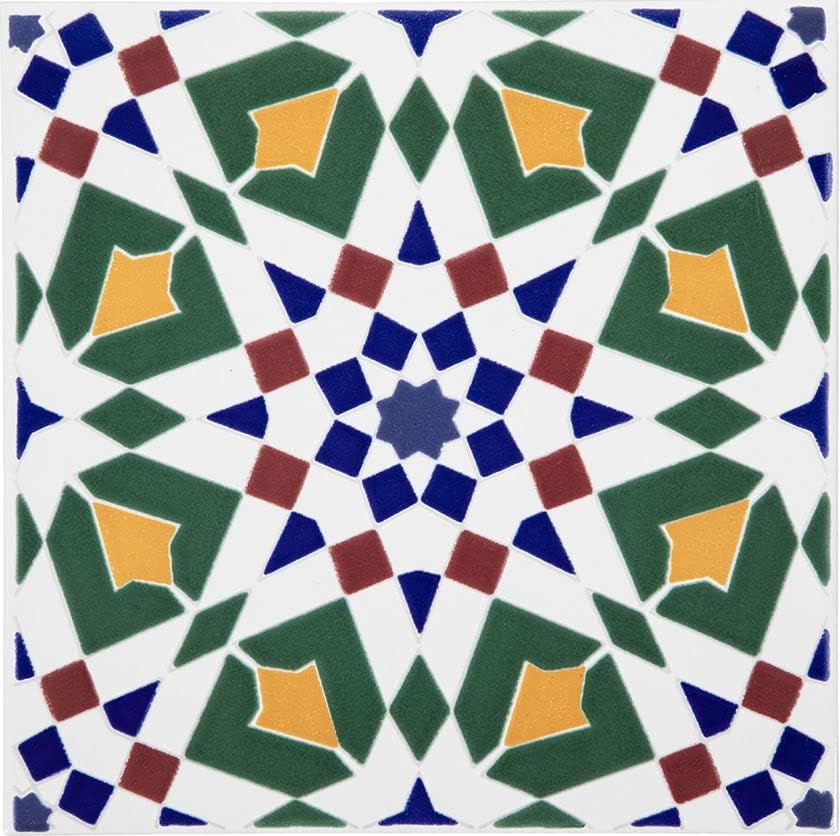 Cerames Orientalische Marokkanische Keramikfliesen Tanger - dekorative Mosaikfliesen für das Badezim