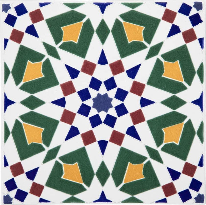 Cerames Orientalische Marokkanische Keramikfliesen Tanger - dekorative Mosaikfliesen für das Badezim