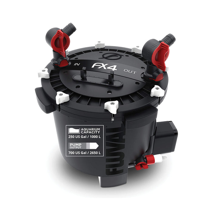 Fluval A214 FX4 Hochleistungs-Aussenfilter, für Aquarien mit einerKapazitätvonbiszu1.000Lgeeignet FX