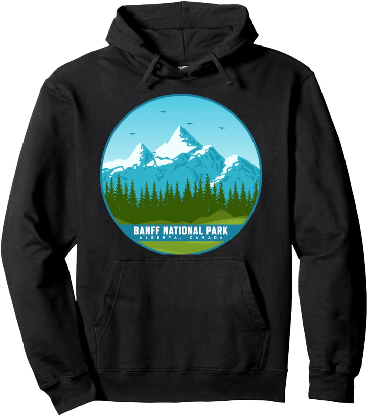 Banff Canada National Park Alberta Souvenir Wandern Pullover Hoodie