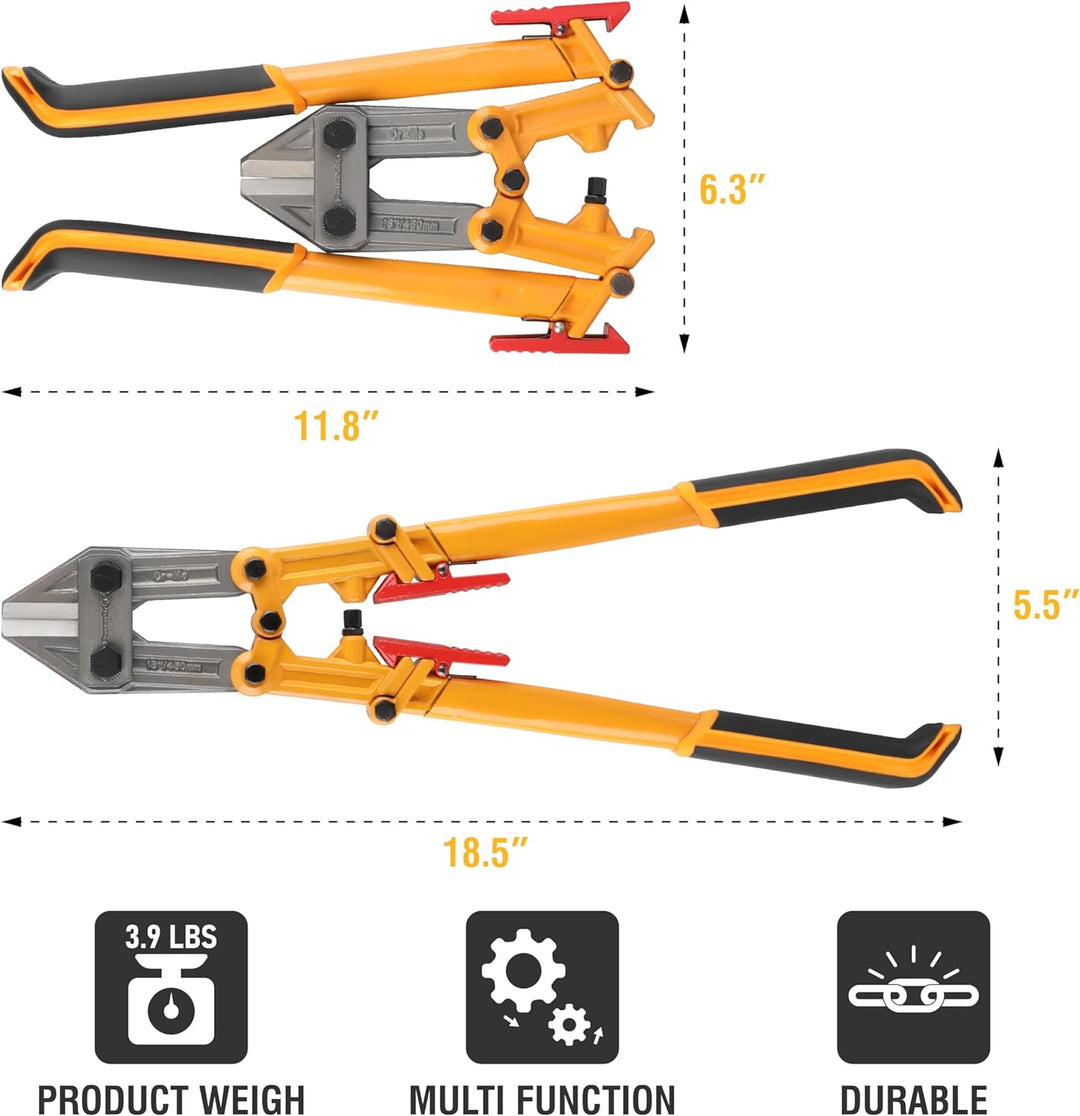 Olympia Tools Power Grip Bolzenschneider, 39-118, 18 Zoll 18-inch, 18-inch