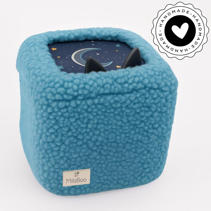 Milaboo® hochwertiger Teddybezug für Toniebox 1 und 2 – Handgefertigt in Deutschland, mit weichem Te