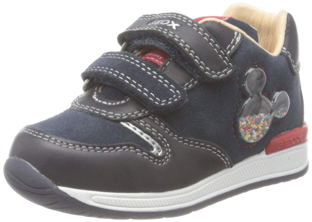 Geox Baby-Jungen B Rishon Boy D First Walker Shoe 22 EU Navy, 22 EU Navy