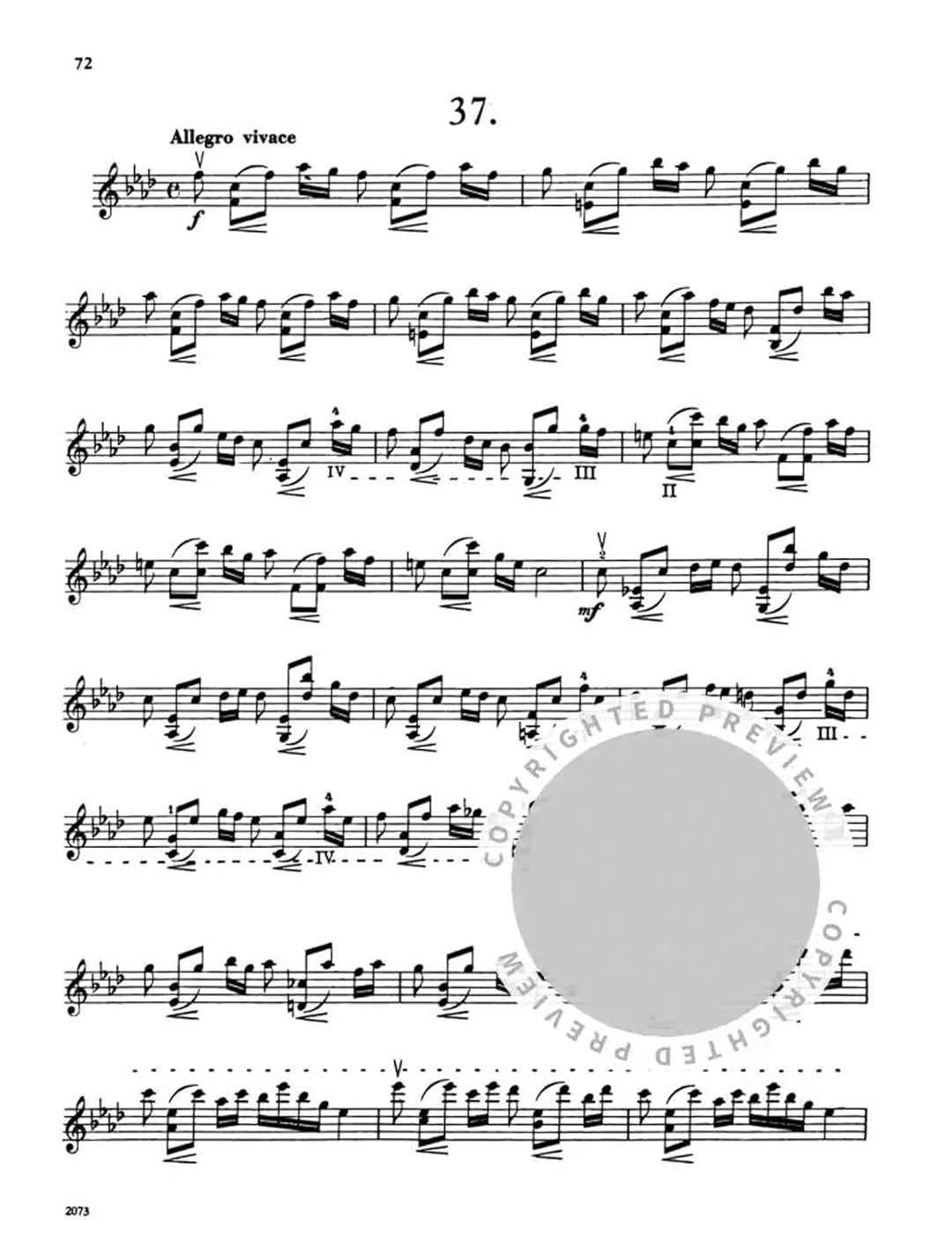KREUTZER - Estudios y Caprichos (42) para Violin (Galamian)